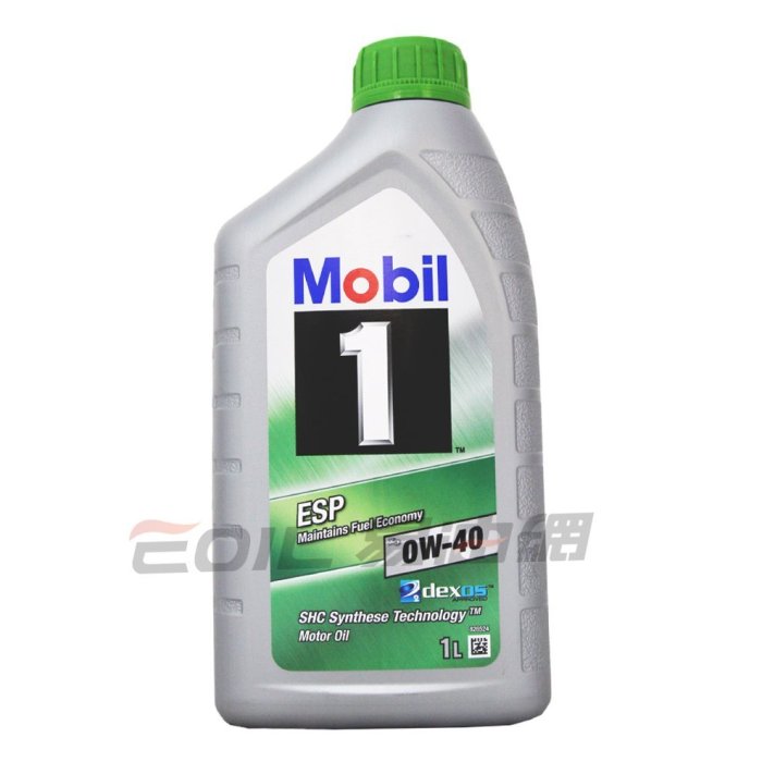 【易油網】Mobil 1 ESP 0W40 歐洲版 汽柴油車 C3機油 SHELL ENI TOTAL