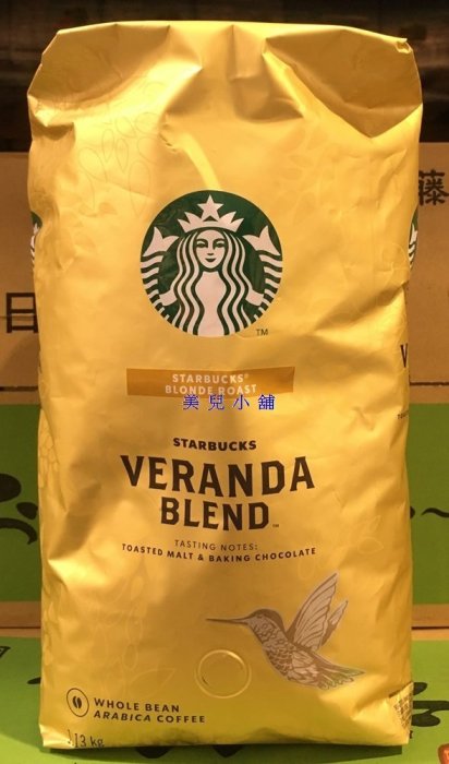 美兒小舖COSTCO好市多代購～STARBUCKS 星巴克 黃金烘培綜合咖啡豆(1.13kg/包)可代磨成咖啡粉