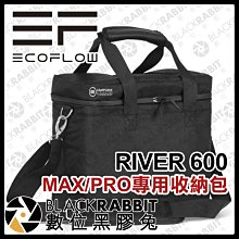 數位黑膠兔【 EcoFlow RIVER PRO / MAX 行動電源 收納袋 】 攜帶 外出包 保護包 交流電 插座