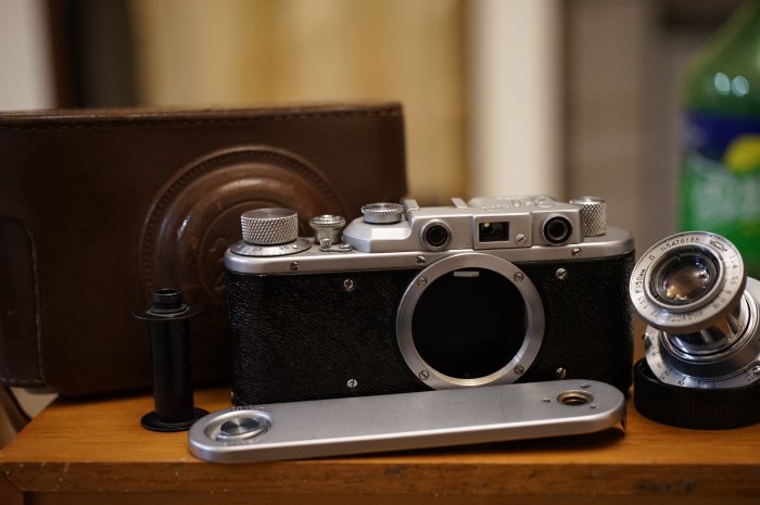 【售】蘇聯仿徠卡Leica巴納克型 Zorki RF旁軸底片機+ M39 50mm F3.5 一機一鏡