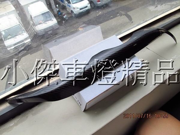 ☆小傑車燈家族☆全新高品質 bmw e46 2d 4d碳纖維carbon燈眉一組1800元 e39 e36 e60 e90