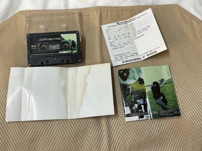 【李歐的音樂】友善的狗唱片1998年 林曉培 SHINO 同名 煩 錄音帶