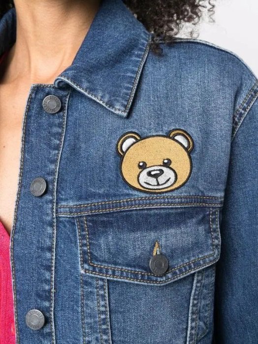 Teddy bear trucker on sale jacket