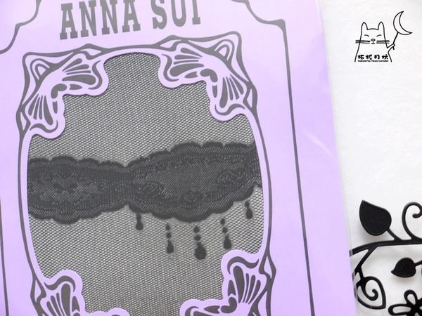 【拓拔月坊】ANNA SUI 褲襪　蕾絲腳踝飾　日本製～現貨！