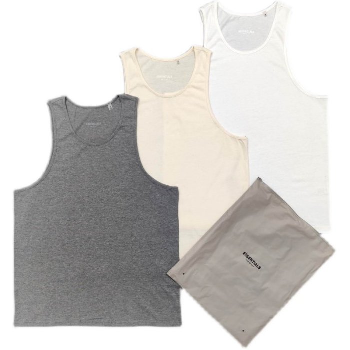 【Japan潮牌館】一包3件 FOG ESSENTIALS multi 3 pack tank top 背心打底 男女款