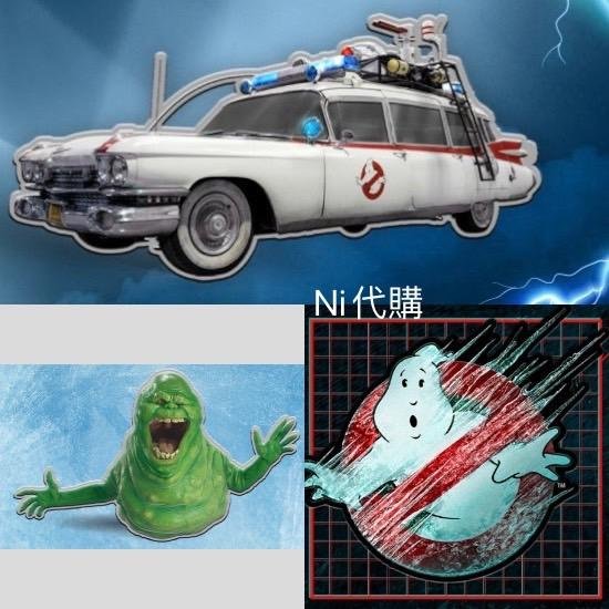 魔鬼剋星:冰天凍地 🎬 電影徽章 魔鬼剋星徽章  ECTO-1徽章 史萊姆徽章