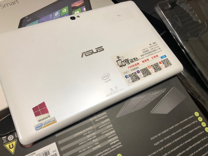 是平板也是筆電 ASUS  win系統 華碩 VIVO Tab SMART ME400C 64G+無線鍵盤 展示機99新