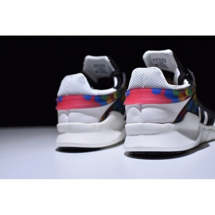 Adidas EQT Support ADV Pride 彩虹 點點 慢跑 男 繽紛 CM7800 黑白