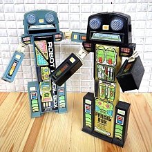 【 金王記拍寶網 】Z162   60年代 台灣製 機器人鉛筆盒兩件  不分售 (正老品) 古董級玩具 罕見稀少