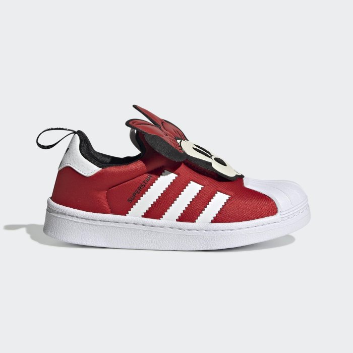 【豬豬老闆】ADIDAS DISNEY X SUPERSTAR 360 休閒鞋 中童 米奇Q46299 米妮Q46300