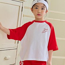 S~XL ♥套裝(RED) UEO-2 24夏季 UEO240410-015『韓爸有衣正韓國童裝』~預購