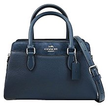 【茱麗葉精品】全新商品 COACH 專櫃商品 CM101 Mini Darcie 絨面拼接三層兩用包.牛仔藍 現貨