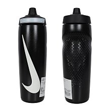 NIKE REFUEL BOTTLE 瓶蓋擠壓水壺 24 OZ(慢跑 登山 單車「N100766609124」≡排汗專家≡