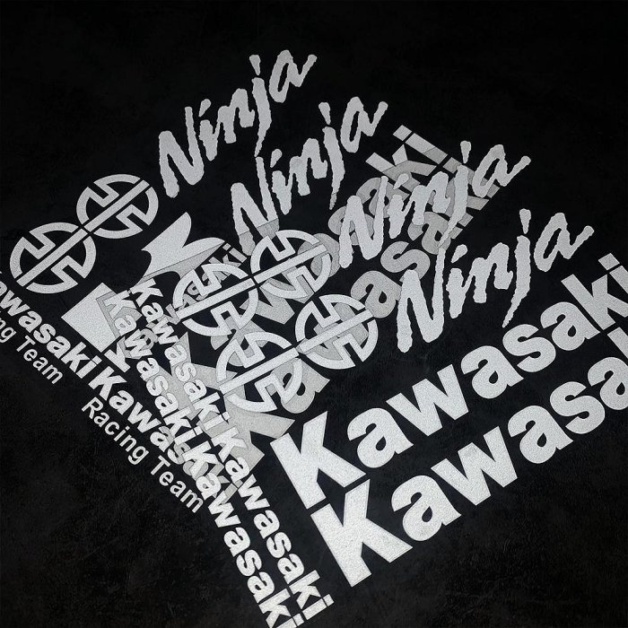 KAWASAKI 川崎摩托車貼紙 3D 反光防水徽章徽標貼花