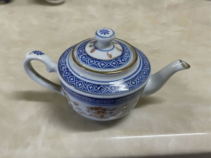 景德鎮瓷器米粒杯泡茶杯組 早期收藏 非後期商品（a0122)老爸40年的收藏