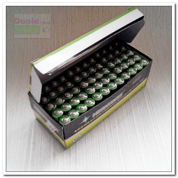 鼎極碳鋅電池4號/超高容量碳鋅電池/符合環保署規定/盒裝60入