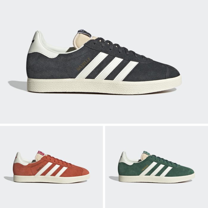 【豬豬老闆】ADIDAS OG GAZELLE 麂皮 經典 休閒鞋 男鞋 黑GY7340 橘GY7339 綠GY7338