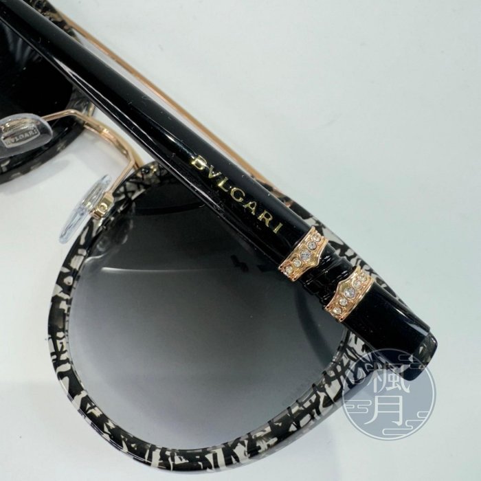 【一元起標 05/14】BVLGARI 寶格麗 黑 色塊 墨鏡 遮陽 時尚配件 時尚精品配件 穿搭配件