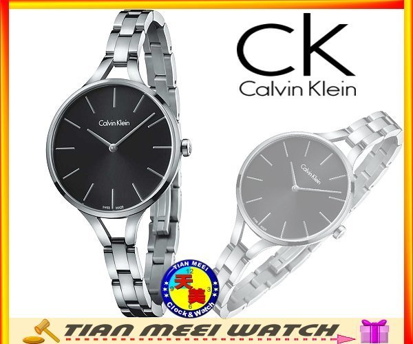 【天美鐘錶店家直營】【全新原廠CK】【下殺↘超低價有保固】Calvin Klein 名媛時尚女手環錶 K7E23141