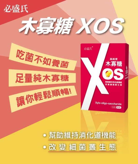 草本之家-木寡糖 (XOS)30粒1盒特價399元◎免運費