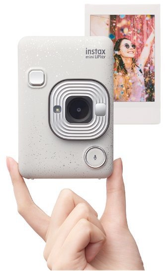 新竹藍天 Fujifilm instax mini LiPlay 白色  2022新版數位 拍立得 公司貨