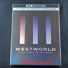 [藍光先生UHD] 西方極樂園 : 第三季 UHD + BD 六碟限定版 Westworld