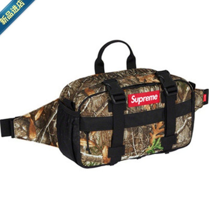 SUPREME 19FW 47TH SHOULDER BAG 樹葉迷彩男女腰包斜挎包胸包潮| Yahoo