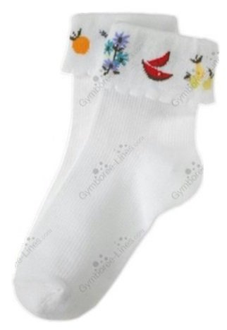 全新特價 ~ 美國 GYMBOREE 女童襪 - 水果市場 (2T-3T)