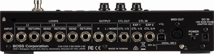 ☆ 唐尼樂器︵☆原廠公司貨 Boss MS-3 Looper Switcher 單顆迴路選擇器  迴路 記憶 切換踏板