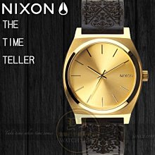 NIXON實體店TIME TELLER聯名款限量腕錶GOLD / ORNATE A045-1882公司貨/情人節