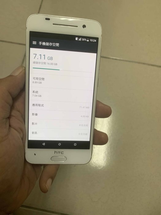 二手HTC One A9 16GB 1300 萬畫素 炭晶灰 (B67)