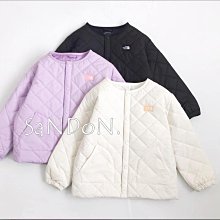 SaNDoN x『THE NORTH FACE』小孩童裝夾棉設計輕量化菱格簡約外套 231221