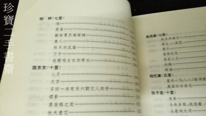 【珍寶二手書齋Fm16】超越世紀: 當代先鋒派詩人四十家ISBN:7810322710黃祖民