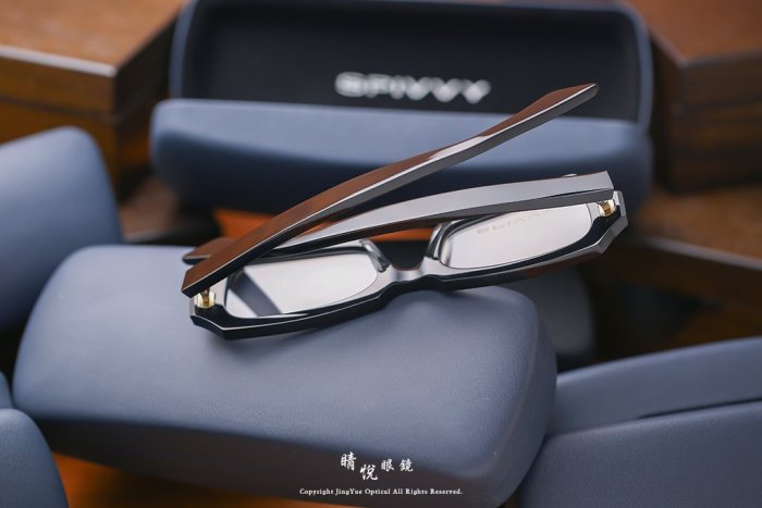 【睛悦眼鏡】完美藝術之作 SPIVVY 日本手工眼鏡 SP PUUO 64524