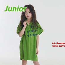 XXL~JL ♥洋裝(GREEN) NAVI-2 24夏季 RON240410-107『韓爸有衣正韓國童裝』~預購