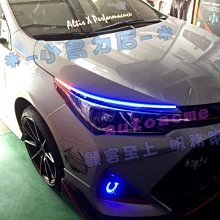 【小鳥的店】豐田 2014-18 ALTIS 11代 11.5代 跑馬導光條 雙色 LED光條 方向燈 流水 客製小燈