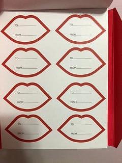 現貨❤️英國寄回 Lulu Guinness 貼紙簿 stickers book DIY 卡片