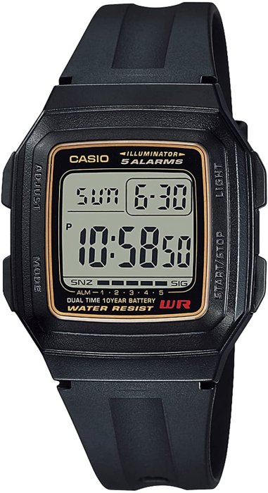 日本正版 CASIO 卡西歐 Collection F-201WA-9AJH 男錶 手錶 日本代購