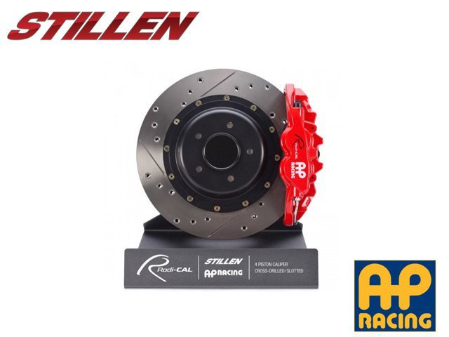 【Power Parts】STILLEN AP 後四活塞卡鉗組(劃線打洞碟) BMW M3 E92 2008-2013