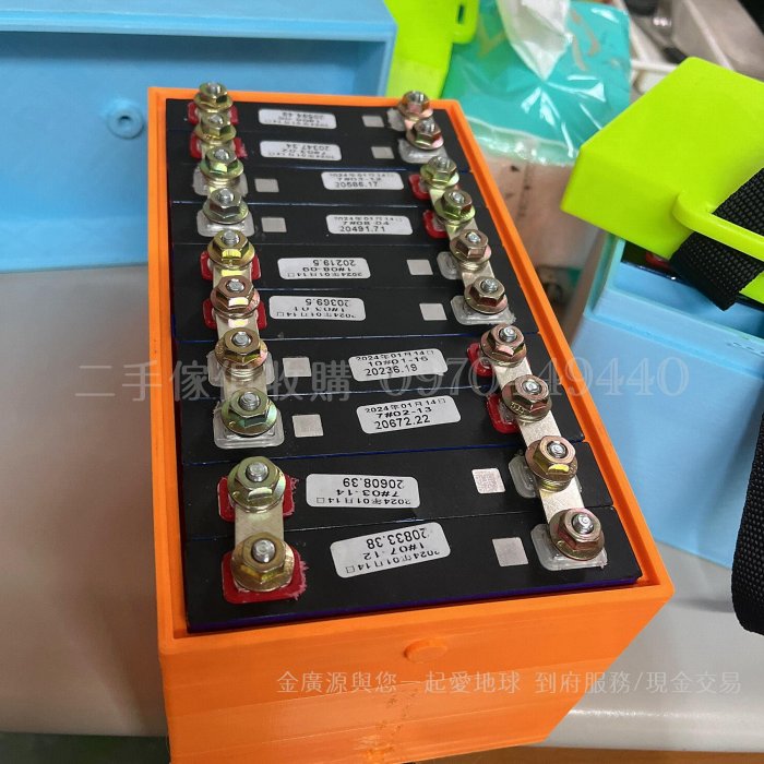 台中二手家具【 全新 電池收納盒 LTO SCIB 電池 10顆 不含電池 】回收二手家具