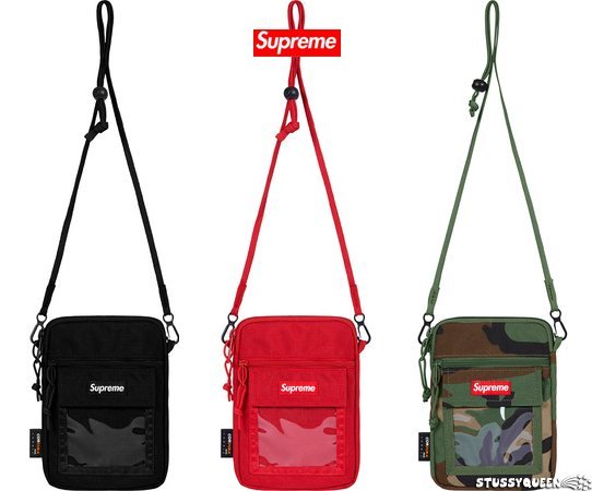 超搶手】全新正品2019 SS 春夏Supreme Utility Pouch 單肩包小包隨身包