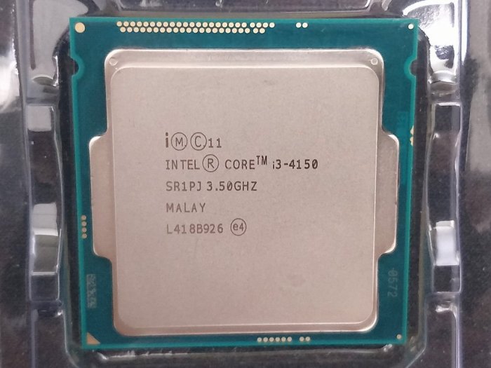 【含稅】Intel Core i3-4150 3.5G 1150 雙核四線 54W 庫存正式 CPU 一年保 內建HD