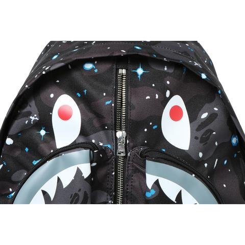 日貨代購CITY】BATHING APE BAPE SPACE CAMO SHARK DAY PACK 後背包