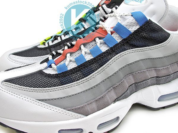 2020 NIKE AIR MAX 95 QS GREEDY 2.0 白彩虹七彩鴛鴦atmos CJ0589-001