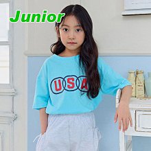 JS~JL ♥上衣(天空藍) UEO-2 24夏季 UEO240410-173『韓爸有衣正韓國童裝』~預購
