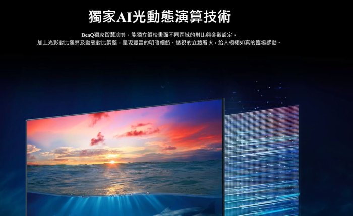 《三禾影》BenQ 明基 E65-735 液晶顯示器 GOOGLE TV【另有TH-65MX800W】