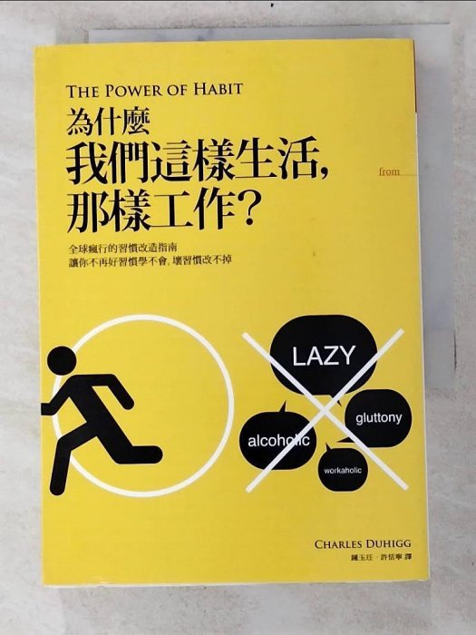 【書寶二手書T1／財經企管_IKR】為什麼我們這樣生活那樣工作_查爾斯．杜希格