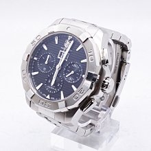 【台中青蘋果】泰格豪雅 TAG Heuer Aquaracer Calibre 45 競潛自動上鍊腕錶 #25129