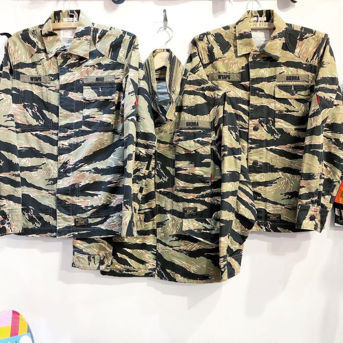 【希望商店】 WTAPS M-65 JACKET 12SS 非目錄款 虎紋 M65