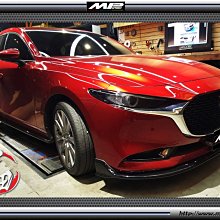 【小鳥的店】馬自達 MAZDA 3 2019-2020 4D CK款前下巴+MZ後下巴+MZ側裙 ABS